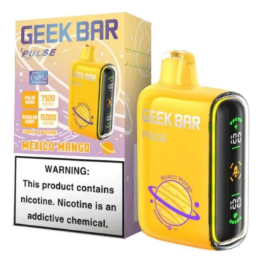 Geek Bar Pulse 15000 Puffs يمكن التخلص منها