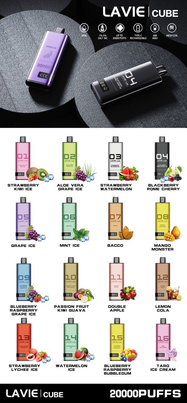 LAVIE Cube 20000 Puffs Disposable vape