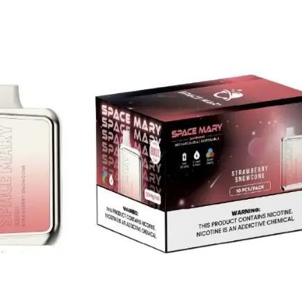 Space Mary SM8000 vape يمكن التخلص منها